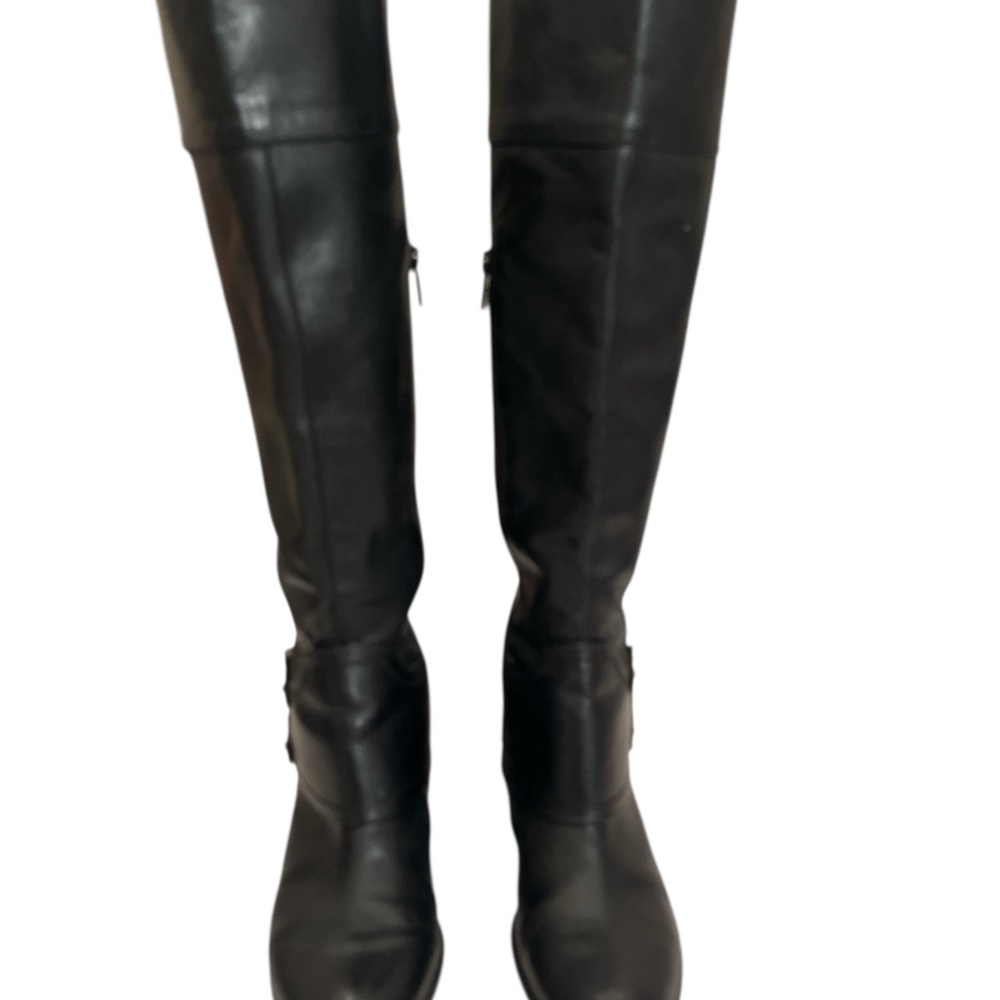 Arturo Chiang Black Over the Knee Boots